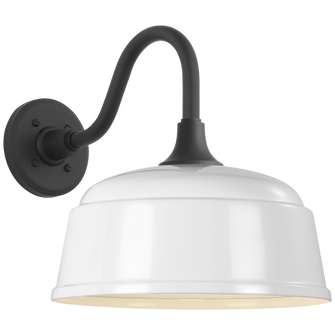 Academy 11'' Flynn Barn Light (279|TOB 2816MBK/S6-WHT)