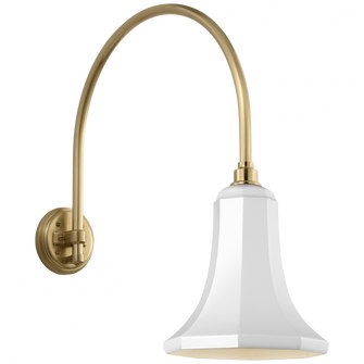 Academy 19.5'' Arched Mack Barn Light (279|TOB 2815HAB/S9-WHT)