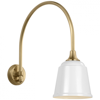 Academy 19.5'' Arched Mack Barn Light (279|TOB 2815HAB/S5-WHT)