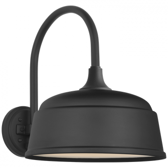 Academy 11'' Arched Mack Barn Light (279|TOB 2814MBK/S6-MBK)