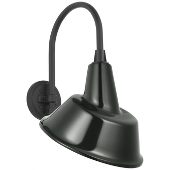 Academy 11'' Arched Mack Barn Light (279|TOB 2814MBK/S3-G)