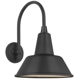Academy 11'' Arched Mack Barn Light (279|TOB 2814MBK/S1-MBK)