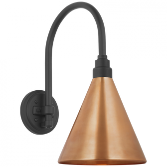 Academy 11'' Arched Mack Barn Light (279|TOB 2814MBK/S10-SC)