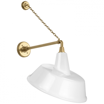 Academy 17.5'' Anchored Mack Barn Light (279|TOB 2813HAB/S4-WHT)