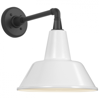 Academy 11'' Mack Barn Light (279|TOB 2811MBK/S1-WHT)