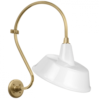 Academy 15'' Larrabee Barn Light (279|TOB 2804HAB/S4-WHT)