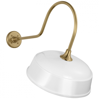 Academy 26'' Angled Flynn Barn Light (279|TOB 2803HAB/S7-WHT)