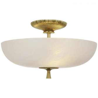 Pascal 14'' Bowl Semi-Flush Mount (279|ARN 4415HAB-ALB)