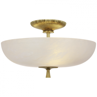 Pascal 14'' Bowl Semi-Flush Mount (279|ARN 4415HAB-ALB)