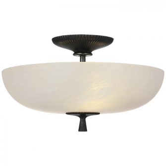 Pascal 14'' Bowl Semi-Flush Mount (279|ARN 4415BZ-ALB)