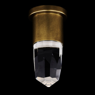 Ore 5-in (8-watt) LED True Brass Wall Sconce (1252|047421-062-FR001)