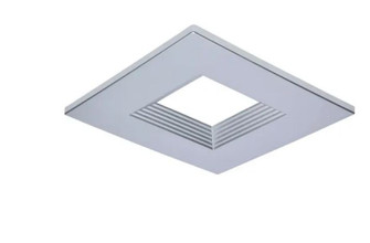 6-Inch Square Trim for LED Commercial Downlight; Silver Finish (81|S21667)