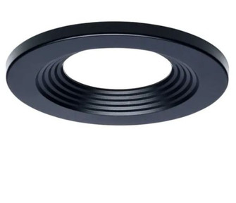 4-Inch Round Trim for LED Commercial Downlight; Black Finish (81|S21650)