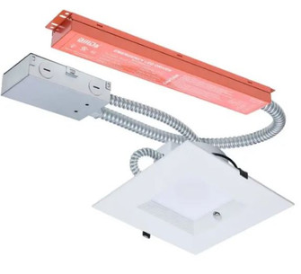 20.5W Field Selectable LED 6-Inch Commercial Downlight; Dual Dimming; Integrated Emergency Driver; (81|S21613)