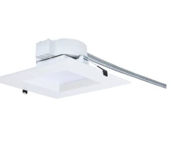 25.5W Field Selectable LED 8-Inch Commercial Downlight; Dual Dimming; Square; 120-347 Volt (81|S21610)