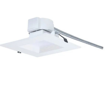 18.5W Field Selectable LED 6-Inch Commercial Downlight; Dual Dimming; Square; 120-347 Volt (81|S21609)