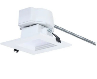 13.5W Field Selectable LED 4-Inch Commercial Downlight; Dual Dimming; Square; 120-347 Volt (81|S21608)