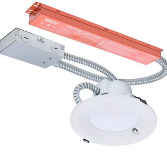 20.5W Field Selectable LED 6-Inch Commercial Downlight; Dual Dimming; Integrated Emergency Driver (81|S21605)