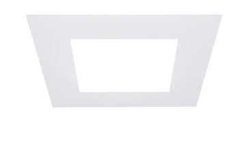 8'' Flat Goof Ring for Commercial Downlights, Square, White Finish, 12.50 square outer, 7.38 (27|S13552)