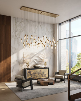 Cannula 30-Light Linear Multi-Drop Pendant (92|9000-1384)