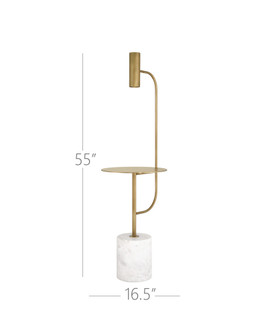 Eastlin Floor Lamp with Table (92|8000-0173)