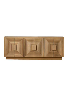 Morombe Washed Oak Credenza (92|3000-0336)