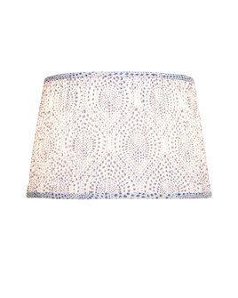 Lenore Blue Medium Tapered Lamp Shade (92|0900-6020)