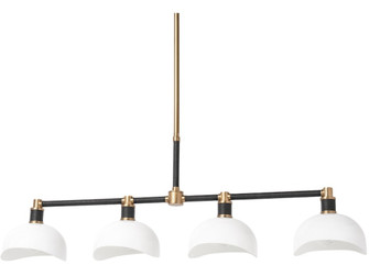 BROOKLYN CHANDELIER LONG BLACK (13711|2874-79)
