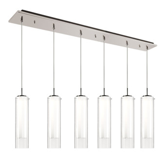Verona 42-in Brushed Nickel 6-Light Multi Pendant (461|MP41305BN-06)