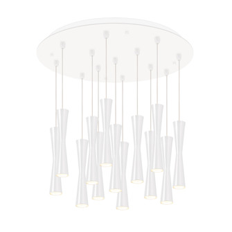 Robson 24-in White 13-Light Multi Pendant (461|MP42502WH-13)
