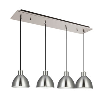 Chroma 28-in Brushed Nickel 4-Light Multi Pendant (461|MP1706BN-04)