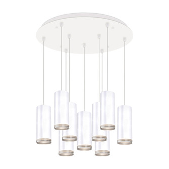 Cameo 18-in White 9-Light Multi Pendant (461|MP401431WH-09)