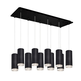Cameo 27-in Black 10-Light Multi Pendant (461|MP401431BK-10)
