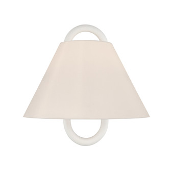 Jojo 11.75'' Vibrant Gold + Matte White Sconce (205|JOJ-801-VG-MT)