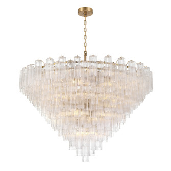 Addis 62'' Aged Brass Chandelier (205|ADD-329-AG-CL)