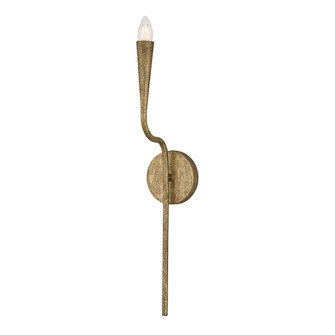 5'' W x 25'' H 1-Light Wallchiere Sconce in Hand-painted Textured Artisan Gold (42|659811ARG)
