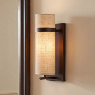Weston 1-Light Wall Sconce in Mediterranean Bronze by Dann Foley (128|9-4560CP-1-15)