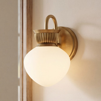 Melbourne 1-Light Wall Sconce in Noble Brass (128|9-1028-1-127)