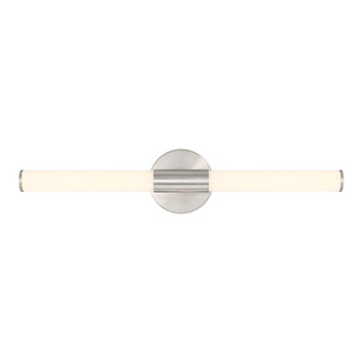 Connor 24'' Mini Tube LED Cylinder Vanity Light in Satin Nickel (128|8-9999-24-SN)