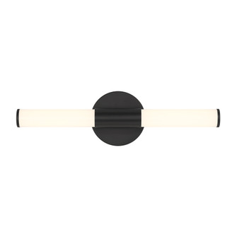 Connor 18'' Mini Tube LED Cylinder Vanity Light in Black (128|8-9999-18-BK)