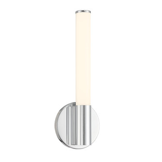 Connor 14'' Mini Tube LED Cylinder Vanity Light in Chrome (128|8-9999-14-CH)