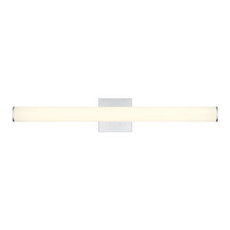 Colt 30'' Contemporary LED Cylinder Vanity Light in Chrome (128|8-8888-30-CH)