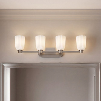 Baldwin 4-Light Bathroom Vanity Light in Satin Nickel (128|8-1245-4-SN)