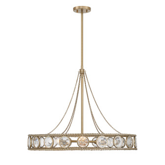 Cologne 6-Light Pendant in Opulent Gold (128|7-9380-6-338)