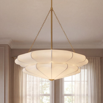 Coppell 3-Light Pendant in Warm Brass (128|7-9153-3-322)