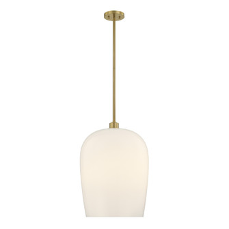 Livingston 1-Light Pendant in Warm Brass (128|7-7209-1-322)