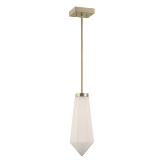 Leland 1-Light Pendant in Noble Brass by Dann Foley (128|7-6121-1-127)