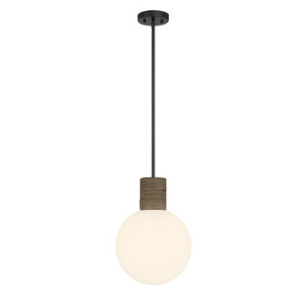 Jarrell 1-Light Pendant in Matte Black (128|7-4082-1-89)