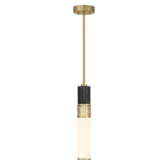 Farrell 1-Light Pendant in Warm Brass by Dann Foley (128|7-2916-1-322)