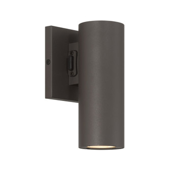 Kelley 1-Light LED 5CCT Cylinder Exterior Light in Bronze (128|5-CYL-1-5CCT-BZ)